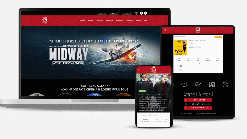 Découvrez les premiers sites web réalisés par CDS !
