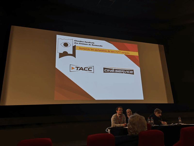 Partenaires du congrès de la Chambre Syndicale des Cinémas de Normandie