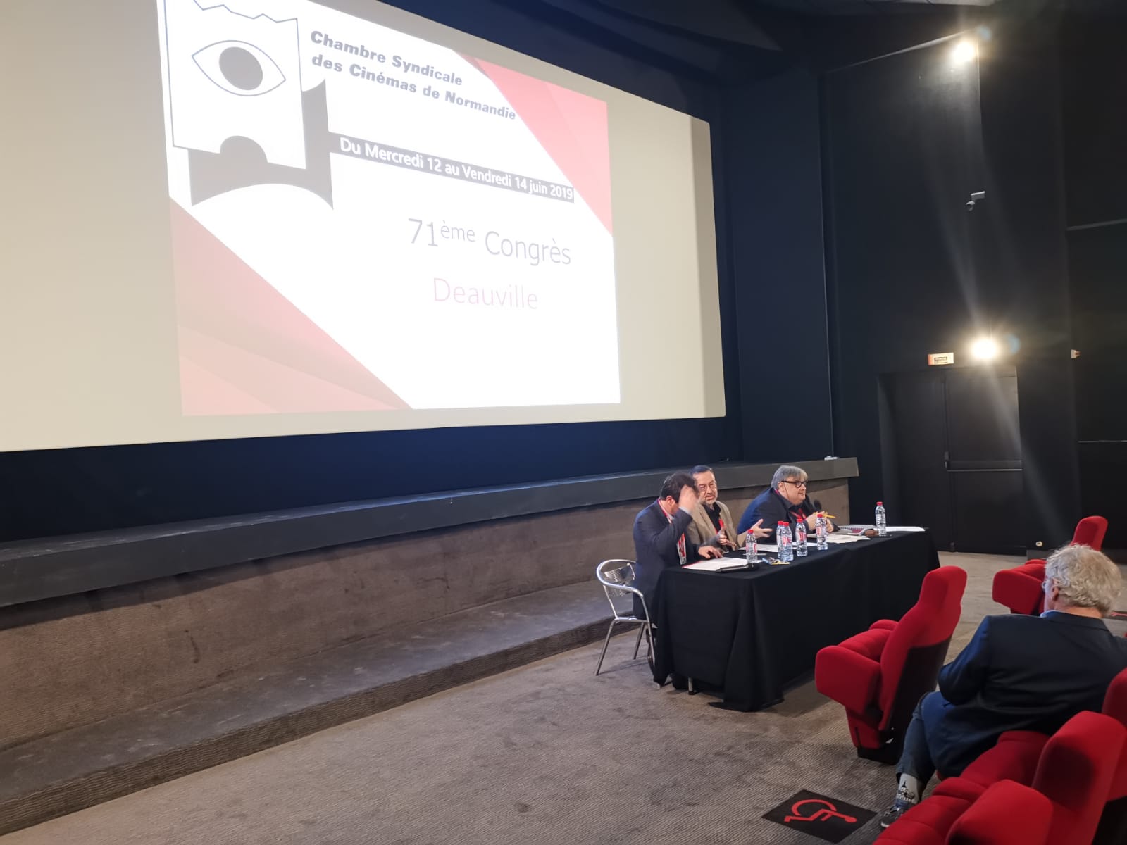 Partenaires du congrès de la Chambre Syndicale des Cinémas de Normandie