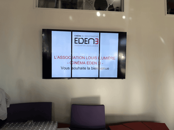 Inauguration de l'Eden 3 à Ancenis