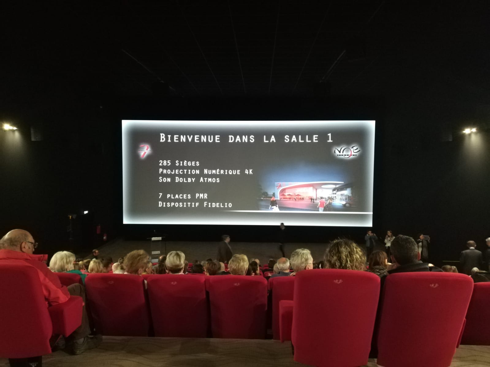 Inauguration du Cinéma Les Arches Lumière - Yvetot