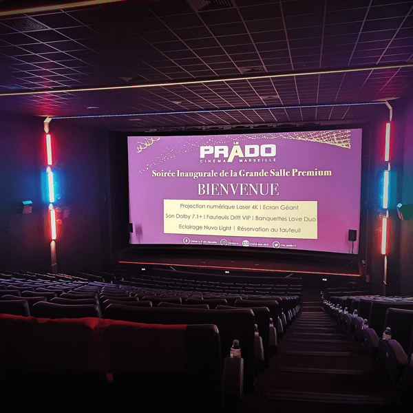 Inauguration de la salle 7 du Cinéma Le Prado à Marseille