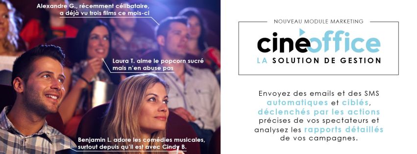 Découvrez le nouveau module Marketing de Ciné Office